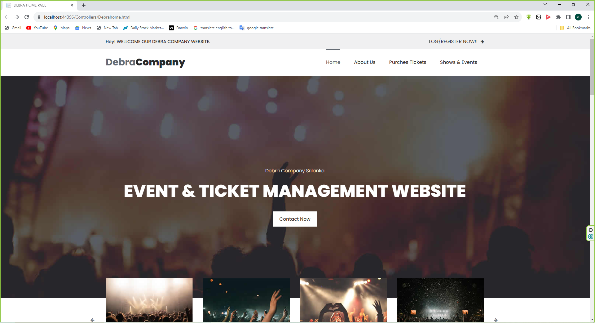 Personal Portfolio Images